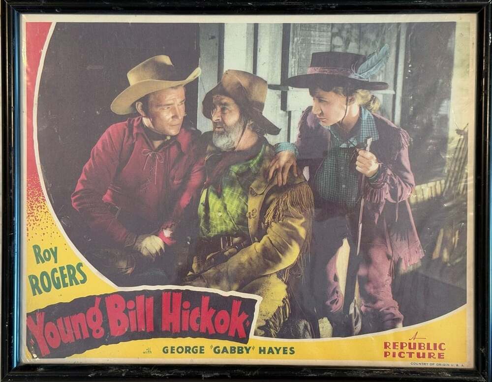 Republic Pictures Roy Rogers Vintage Lobby Card Set Of 4